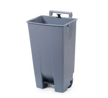 Atkritumu konteiners, 120L, Gaiši pelēks, 510x425x(H)875mm