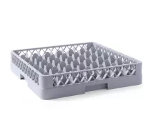 Grozs stiklam 500×500 mm, 36 nodalījumi, 500x500x(H)104mm, 