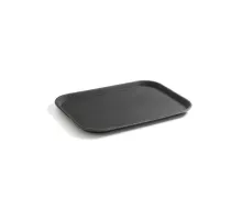 Serving tray, rectangular, non-slip, black, GN 1/1, 530x325mm, 