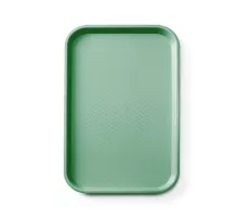 Polypropylene fast food tray GN 1/1, AmerBox, GN 1/1, Green, 530x325x(H)20mm, Rectangular