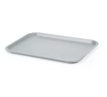 Polypropylene fast food tray, medium, Light grey, 305x415x(H)20mm, 