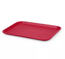 Polypropylene fast food tray, medium, Red, 305x415x(H)20mm, 