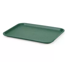 Polypropylene fast food tray, medium, Green, 305x415x(H)20mm, 
