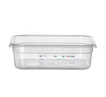Контейнер GN 1/2 HACCP, GN 1/2, 6,5 л, прозрачный, 325x265x(H)100 мм