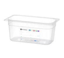 Container GN 1/3 HACCP, GN 1/3, 5,7L, Transparent, 325x176x(H)150mm, 