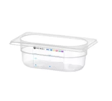 Гастроёмкость GN 1/9 HACCP, GN 1/9, 0,6л, прозрачный, 176x108x(H)65мм, 880562