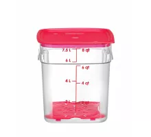 Food container CamSquares Fresh Pro , Cambro, 7,6L, Transparent, 229x229x(H)243mm
