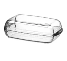 Karstumizturīgs trauks, dubultais, OVENCHEF, Duralex, Caurspīdīgs, 355x220x(H)110mm