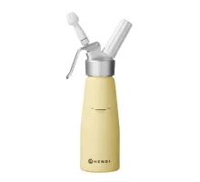 Saldā krējuma putošanas sifons, 0,5L, Dzeltens, ø80x(H)260mm