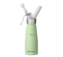 Saldā krējuma putošanas sifons, 0,5L, Zaļš, ø80x(H)260mm