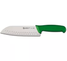Supra Colore Santoku nazis, Ambrogio Sanelli, Granton asmens, zaļš, (L)310mm