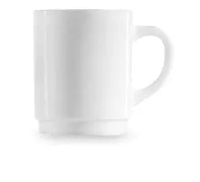 Restaurant mug, Arcoroc, 0,29L, White, 6 pcs., ⌀79x(H)90mm
