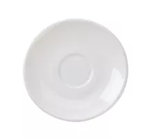Restaurant saucer, Arcoroc, White, 6 pcs., ⌀153x(H)mm