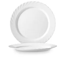 Trianon dinner plate, Arcoroc, ø155 mm, White, ⌀155x(H)13mm