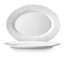 Trianon oval serving plate, Arcoroc, 290 mm, White, 290x214x(H)22mm