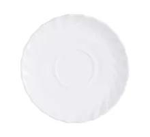 TRIANON saucer, Arcoroc, Trianon, White