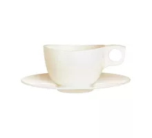 ZENIX saucer, Arcoroc, Zenix, Cream