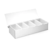 Bāra garšvielu turētājs, BarUp, 5 tvertnes, 375x140x(H)90mm