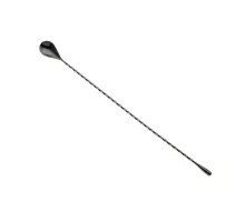 Garā bārmeņa karote melna spīdīga, Barfly, Melna