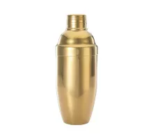 Japāņu stila trīsdaļīgais zelta šeikeris 700ml, Barfly, zelta krāsā