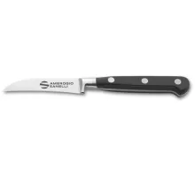 Chef paring knife, Ambrogio Sanelli, forged, curved blade, (L)180mm