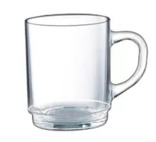 Bock krūze, Arcoroc, 250 ml, 0,25L, caurspīdīga, 6 gab., ⌀68x(H)89mm