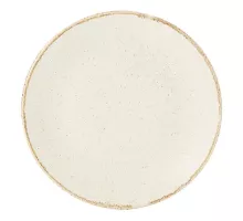Тарелка-купе, Fine Dine, песок, крем, ⌀260 мм