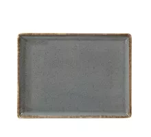 Stone rectangular platter, Fine Dine, Light grey