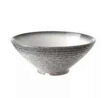 SILK conical bowl, Fine Dine, Light grey, ⌀225mm