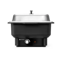 Chafing dish electric Tellano - Swiss plug, Kitchen Line, GN 1/1, 9L, 220-240V/900W, 575x349x(H)278mm