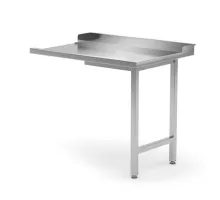 Izkraušanas galds trauku mazgājamajām mašīnām, labā puse, 1000x700x(H)850mm