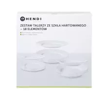 Everyday plate set Opal - 18 items, 18 pcs., ⌀mm