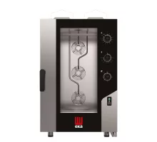 Convection-steam gas oven Millennial Smart Gastro, 11x GN 1/1 - electromechanical control, Tecnoeka, 230V/700W, 17500kW, 730x855x(H)1231mm