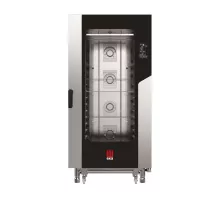 Electric convection-steam oven Millennial Black Mask Bakery, 16x 600x400mm - electronic control, Tecnoeka, 400V/31000W, 930x1035x(H)1900mm