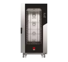 Konvekcijas tvaiku krāsns „Millennial Black Mask Gastro”, 20 × GN 1/1 – ar elektronisku vadību, elektriska, Tecnoeka, 400V/31000W, 930x1035x(H)1900mm