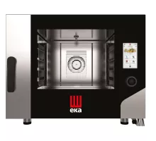 Electric convection-steam oven Millennial Touch Screen Bakery with cleaning system, 4x 600x400mm - electronic control, Tecnoeka, 400V/7800W, 850x1035x(H)700mm