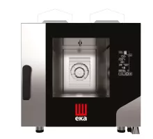 Convection-steam gas oven Millennial Black Mask Gastro, 5x GN 1/1 - electronic control, Tecnoeka, 230V/300W, 9300kW, 730x849x(H)801mm
