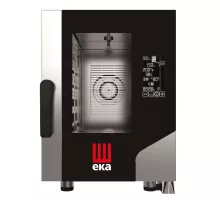 Elektriskā konvekcijas tvaika krāsns Millennial Black Mask Gastro Compact 6 x GN 2/3, elektroniska kontrole, Tecnoeka, 400V/52000W, 500x750x(H)700mm