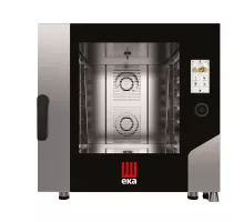 Electric convection-steam oven Millennial Touch Screen Bakery with cleaning system, 6x 600x400mm - electronic control, Tecnoeka, 400V/11400W, 850x1035x(H)850mm
