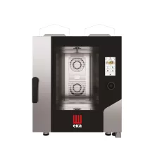 Konvekcijas tvaiku krāsns „Millennial Touch Screen Gastro” ar automātisku tīrīšanas sistēmu, 7 × GN 1/1 – ar elektronisku vadību, gāzes, Tecnoeka, 230V/500W, 13500kW, 730x850x(H)950mm