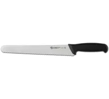 Supra cake knife, Ambrogio Sanelli, slightly curved, serrated blade, (L)410mm