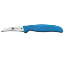 Supra Colore vegetable knife, Ambrogio Sanelli, curved blade, Blue, (L)190mm