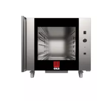 Cepšanas un konditorejas krāsns ar 1 plauktu, tvaicēšanas funkciju un elektronisko vadību, Tecnoeka, 230V/2700W, 850x980x(H)435mm