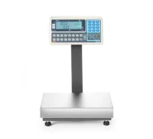 LCD platformas svari ar kolonnu un legalizāciju, 60 kg, TEM, 342x386x(H)499mm