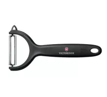 Tomato and kiwifruit peeler with serrated blade, Victorinox, Black