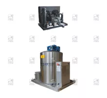 Flake ice machine 10000 kg/24h