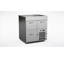 Aukstais skapis bārmeņiem 800 mm, 3 atvilktnes