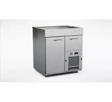 Aukstais skapis bārmeņiem 800 mm, 1 durvis, 1 atvilktne