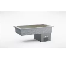 Aukstā baseina ielaišana 3 GN konteineriem