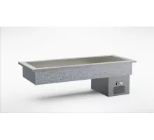 Aukstā baseina ielaišana 4 GN konteineriem